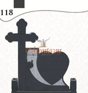 Monument Funerar MONUMENT INIMA 13 + CRUCE 3