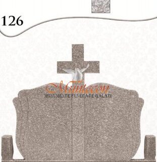 Monument Funerar MONUMENT ARIPI 4 DUBLU + CRUCE