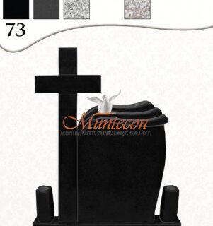 Monument Funerar MONUMENT WAVE DREAPTA + CRUCE