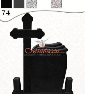 Monument Funerar MONUMENT WAVE DREAPTA + CRUCE 3