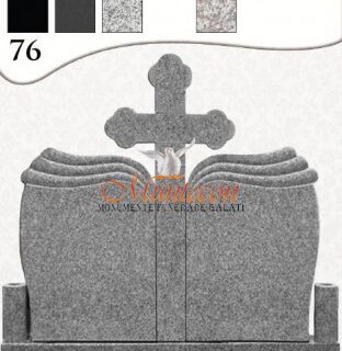 Monument Funerar MONUMENT WAVE DUBLU + CRUCE 3