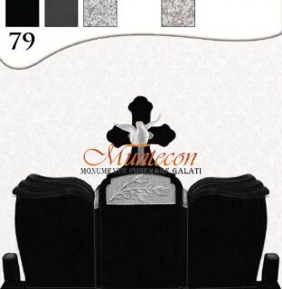 Monument Funerar MONUMENT WAVE DUBLU + BIZANTIN 2